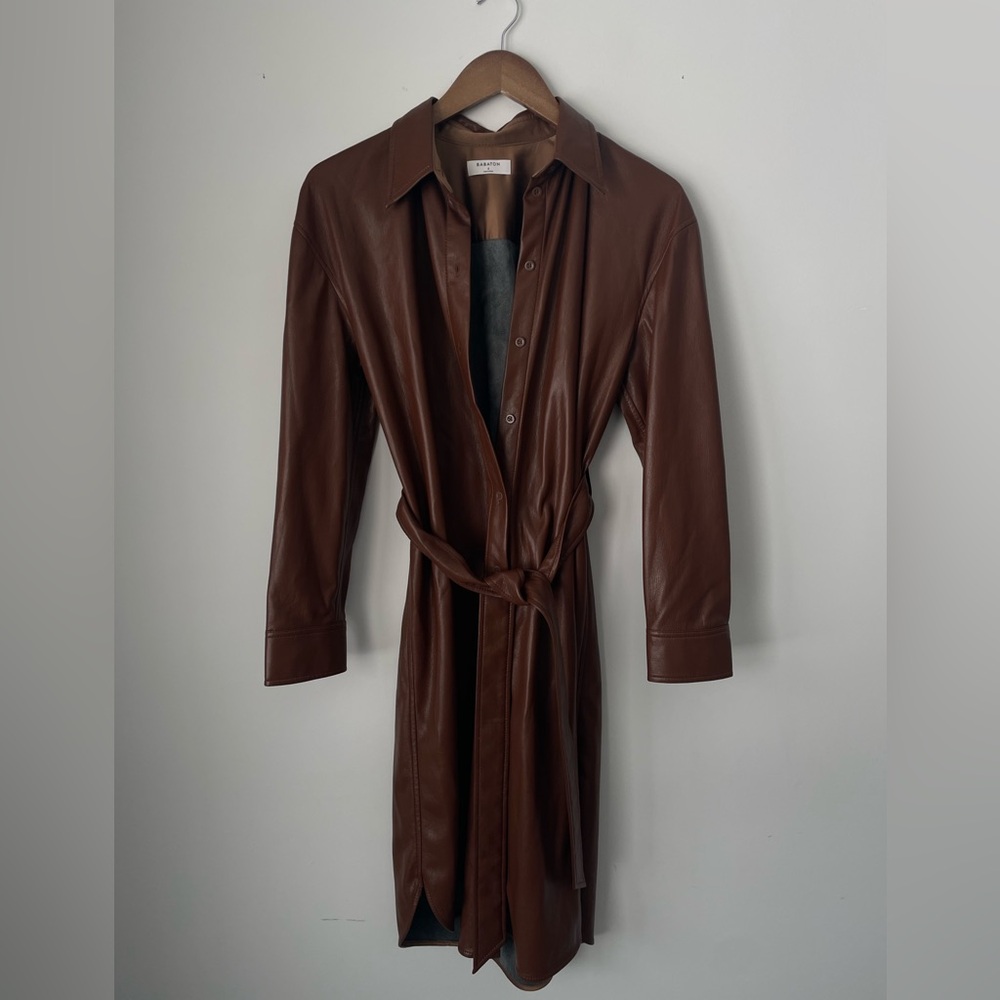 Babaton Faux Leather Jacket